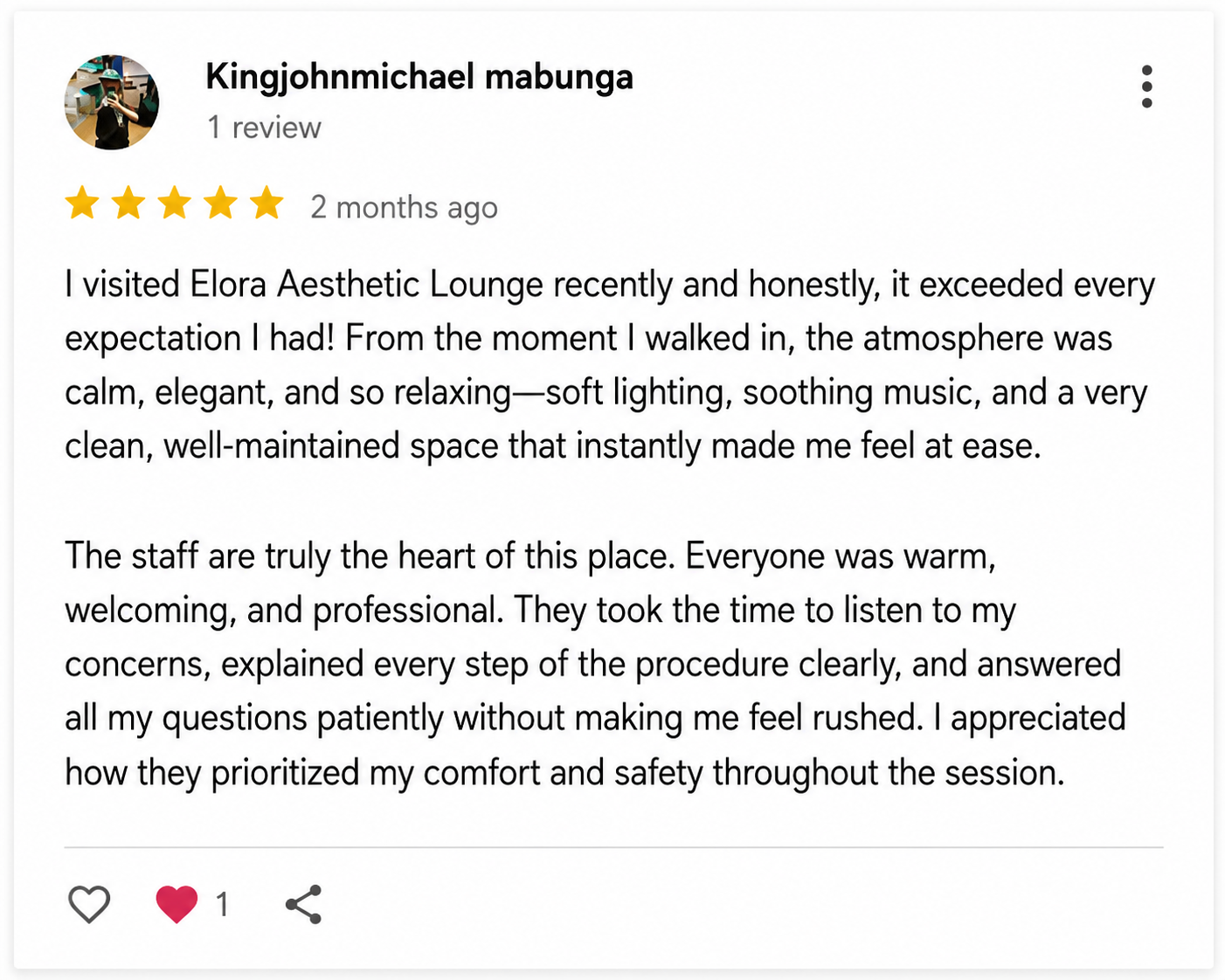 Google Review 1